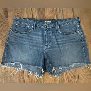 Madewell plus size 20 Momjean shorts